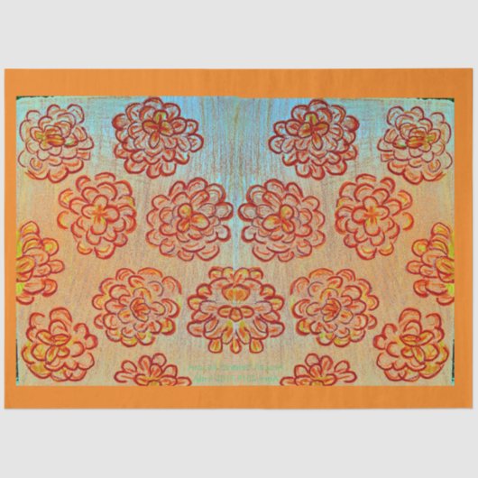 Marigolds Tissuepapier (Voorkant)