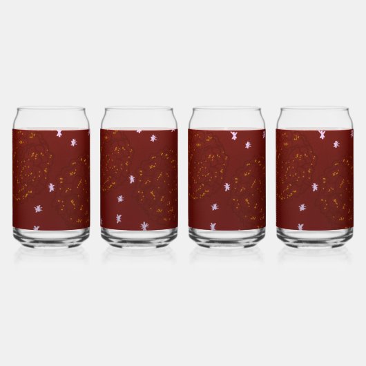 Marigolds with Stars Blikvorm Glas (Voorkant)