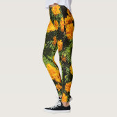 Marigolische bloemen leggings (Links)