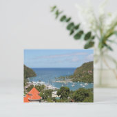 Marigot Bay Saint Lucia Briefkaart (Staand voorkant)