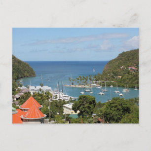 Marigot Bay Saint Lucia Briefkaart