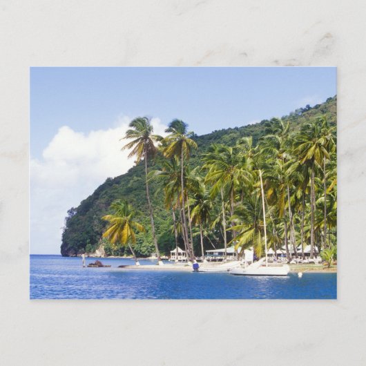 Marigot Bay, Saint Lucia, Caribisch gebied Briefkaart (Voorkant)