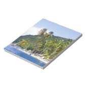 Marigot Bay, Saint Lucia, Caribisch gebied Notitieblok (Linkerzijde)