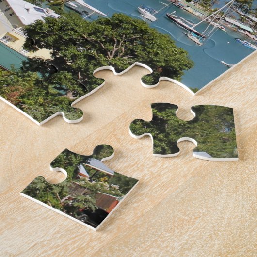 Marigot Bay Saint Lucia Puzzle Legpuzzel (Zijkant)