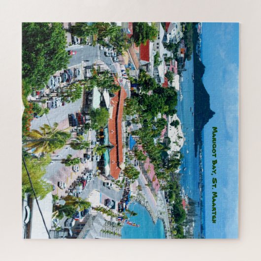 Marigot Bay Sint Maarten Legpuzzel (Horizontaal)