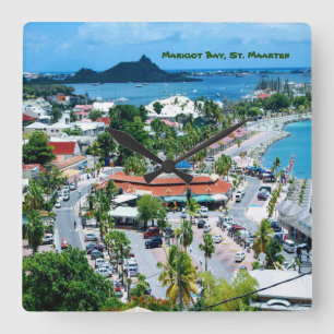  Marigot Bay Sint Maarten Vierkante Klok