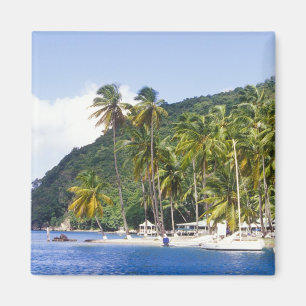 Marigot Bay, St. Lucia, Caribisch gebied Magneet