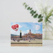 Marija Bistrica, briefkaart stad Kroatië (Staand voorkant)