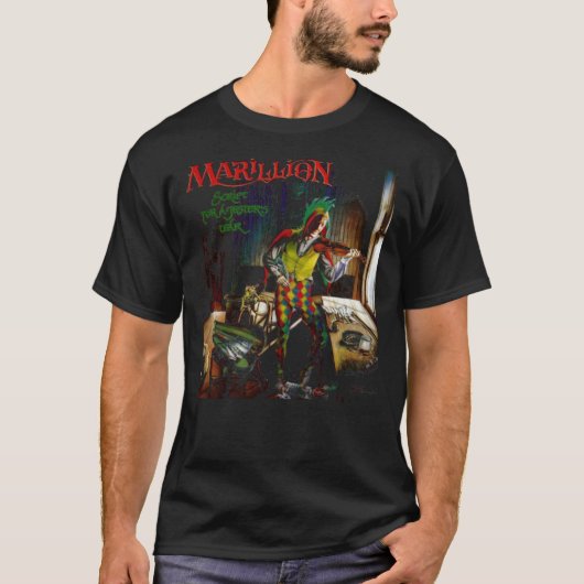 Marillion, marillion t-shirts, Fish, Band, Marilli T-shirt (Voorkant)