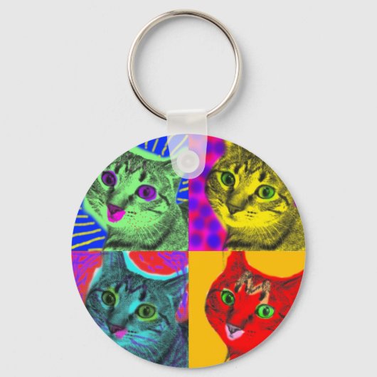 Marilyn Cats Sleutelhanger (Voorkant)