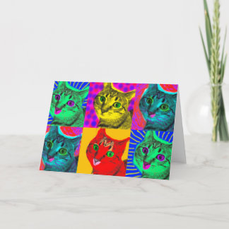 Marilyn Cats: Wenskaart Kaart