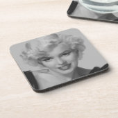 Marilyn de look bier onderzetter (Linkerzijde)