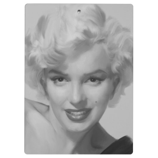 Marilyn de look klembord (Achterkant)