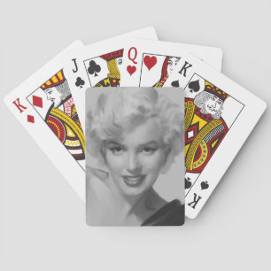 Marilyn de look pokerkaarten