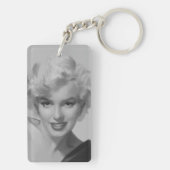 Marilyn de look sleutelhanger (achterkant)