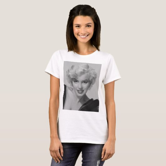 Marilyn de look t-shirt (Voorkant volledig)