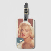 Marilyn Flag Bagagelabel (Voorkant (verticaal))