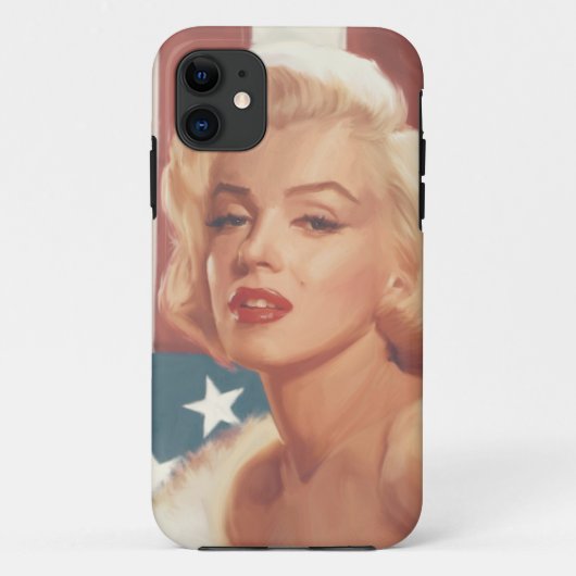 Marilyn Flag Case-Mate iPhone Case (Achterkant)
