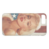 Marilyn Flag Case-Mate iPhone Case (Achterkant (Horizontaal))
