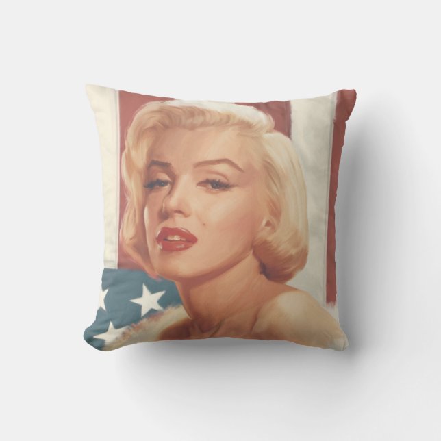 Marilyn Flag Kussen (Voorkant)