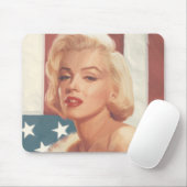 Marilyn Flag Muismat (Met muis)