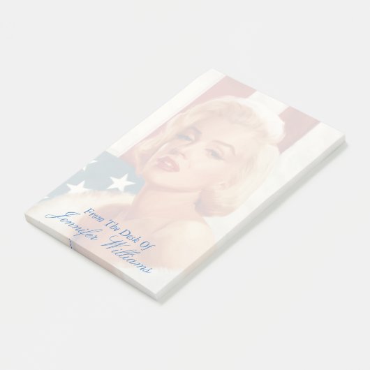 Marilyn Flag Post-it® Notes (Schuin)
