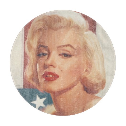 Marilyn Flag Snijplank (Voorkant)