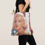 Marilyn Flag Tote Bag (Dichtbij)