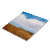 Marilyn Holmes Ceramic Tile "Study of Clouds" Tegeltje (Zijkant)