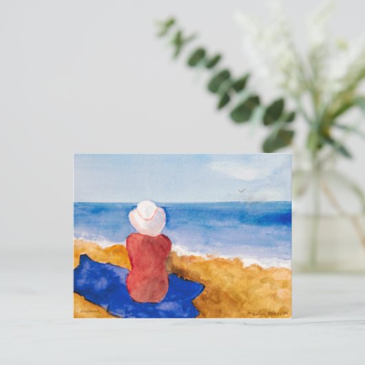 Marilyn Holmes Fine Art Briefkaart "Dreamweaver" (Staand voorkant)