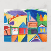 Marilyn Holmes Fine Art Briefkaart "Main Street" (Voorkant)