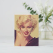 Marilyn in Black Briefkaart (Staand voorkant)