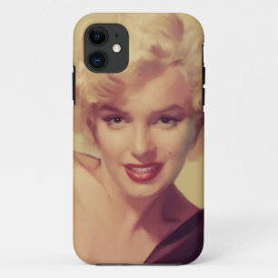 Marilyn in Black Case-Mate iPhone Case