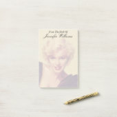 Marilyn in Black Post-it® Notes (Op bureau)