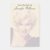 Marilyn in Black Post-it® Notes (Voorkant)