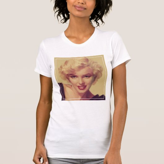 Marilyn in Black T-shirt (Voorkant)