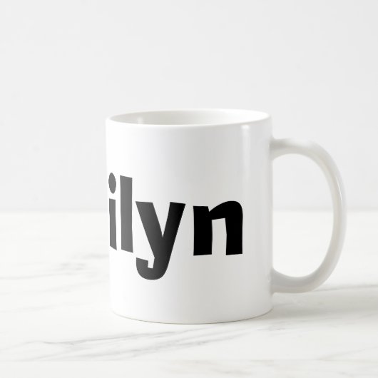 Marilyn Koffiemok (Rechts)