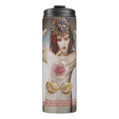 Marilyn Manson-flessen Thermosbeker (Voorkant)