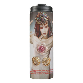 Marilyn Manson-flessen Thermosbeker