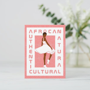 Marilyn MonFRO AFRoCA Afro Africa Black Woman Briefkaart