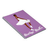 Marilyn MonFRO AFRoCA Afro Africa Black Woman Notitieboek (Rechterzijde)