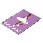 Marilyn MonFRO AFRoCA Afro Africa Black Woman Notitieboek (Linkerzijde)