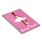 Marilyn MonFRO AFRoCA Afro Africa Black Woman Notitieboek (Rechterzijde)