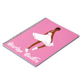 Marilyn MonFRO AFRoCA Afro Africa Black Woman Notitieboek (Linkerzijde)