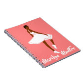 Marilyn MonFRO AFRoCA Afro Africa Black Woman Notitieboek (Rechterzijde)