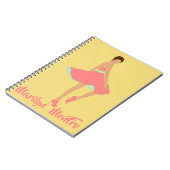 Marilyn MonFRO AFRoCA Afro Africa Black Woman Notitieboek (Linkerzijde)