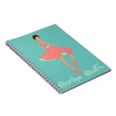 Marilyn MonFRO AFRoCA Afro Africa Black Woman Notitieboek (Rechterzijde)