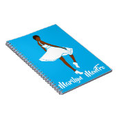 Marilyn MonFRO AFRoCA Afro Africa Black Woman Notitieboek (Rechterzijde)