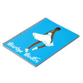 Marilyn MonFRO AFRoCA Afro Africa Black Woman Notitieboek (Linkerzijde)