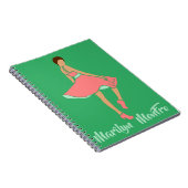 Marilyn MonFRO AFRoCA Afro Africa Black Woman Notitieboek (Rechterzijde)
